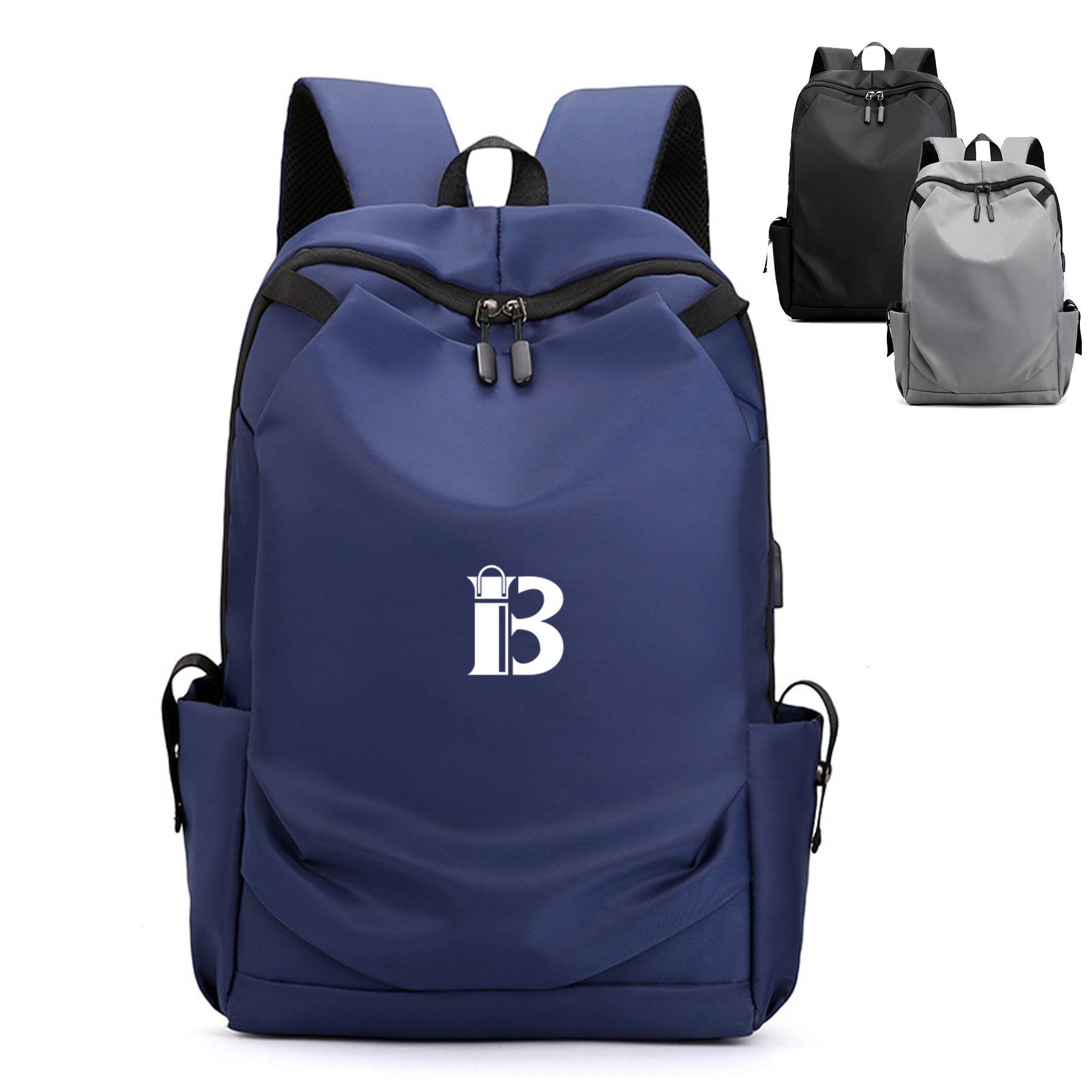 Oxford Backpack with USB Charging Port 2
