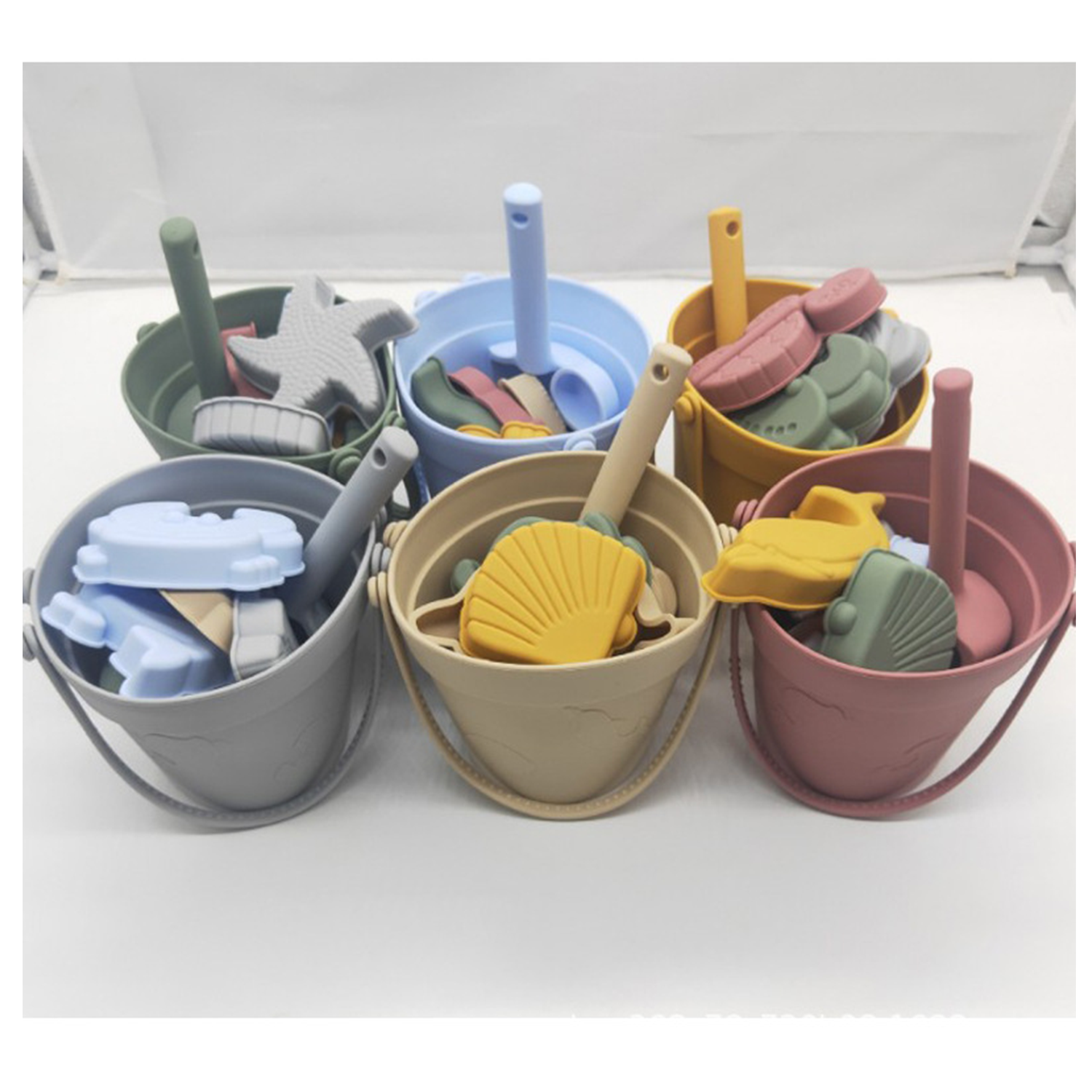 Silicone Summer Kids Beach Toys Set 1