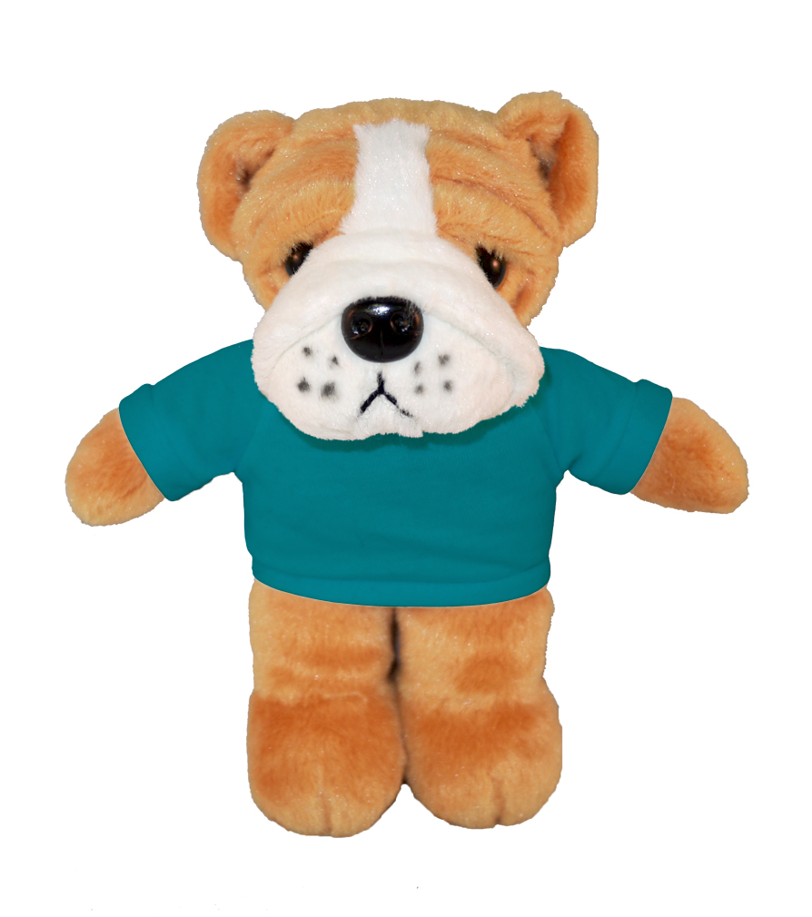 Bulldog with Tee 4