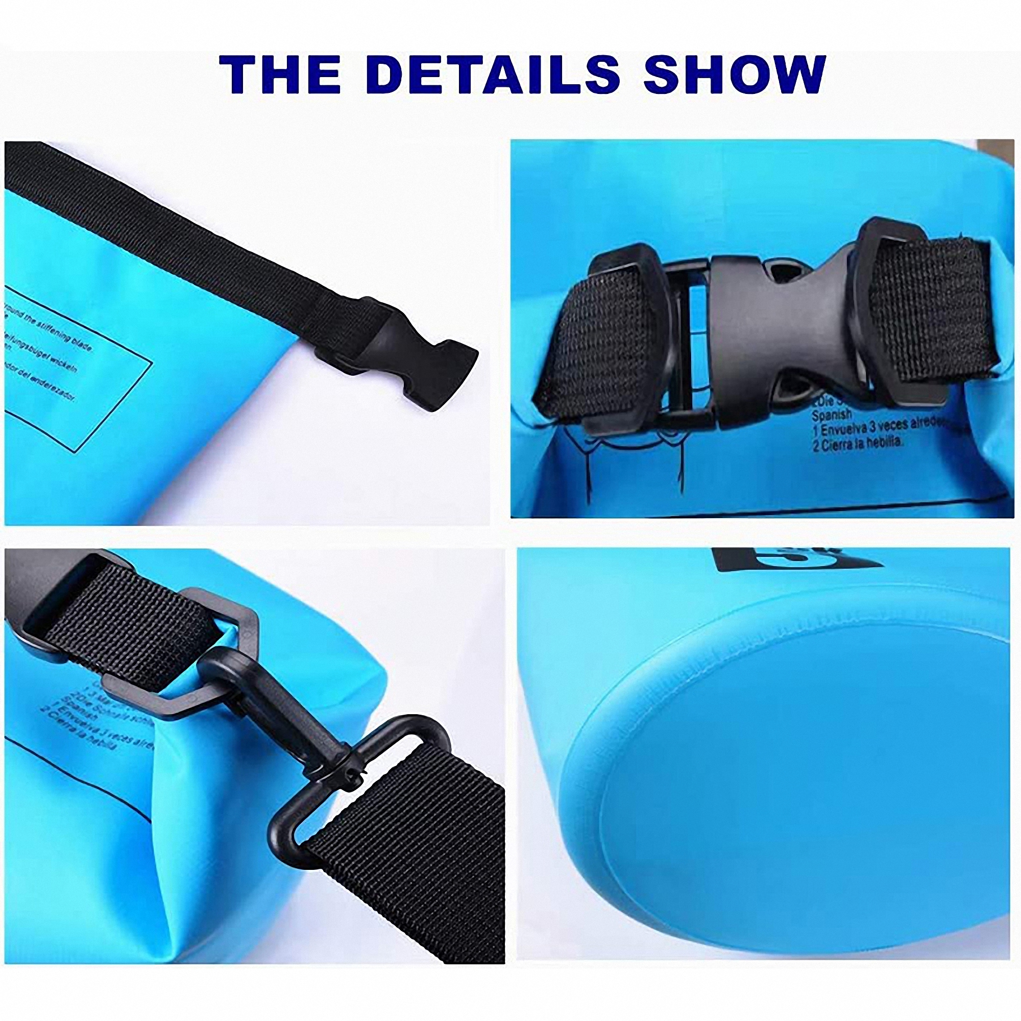 10L Waterproof Dry Bag for Outdoor Activities 4