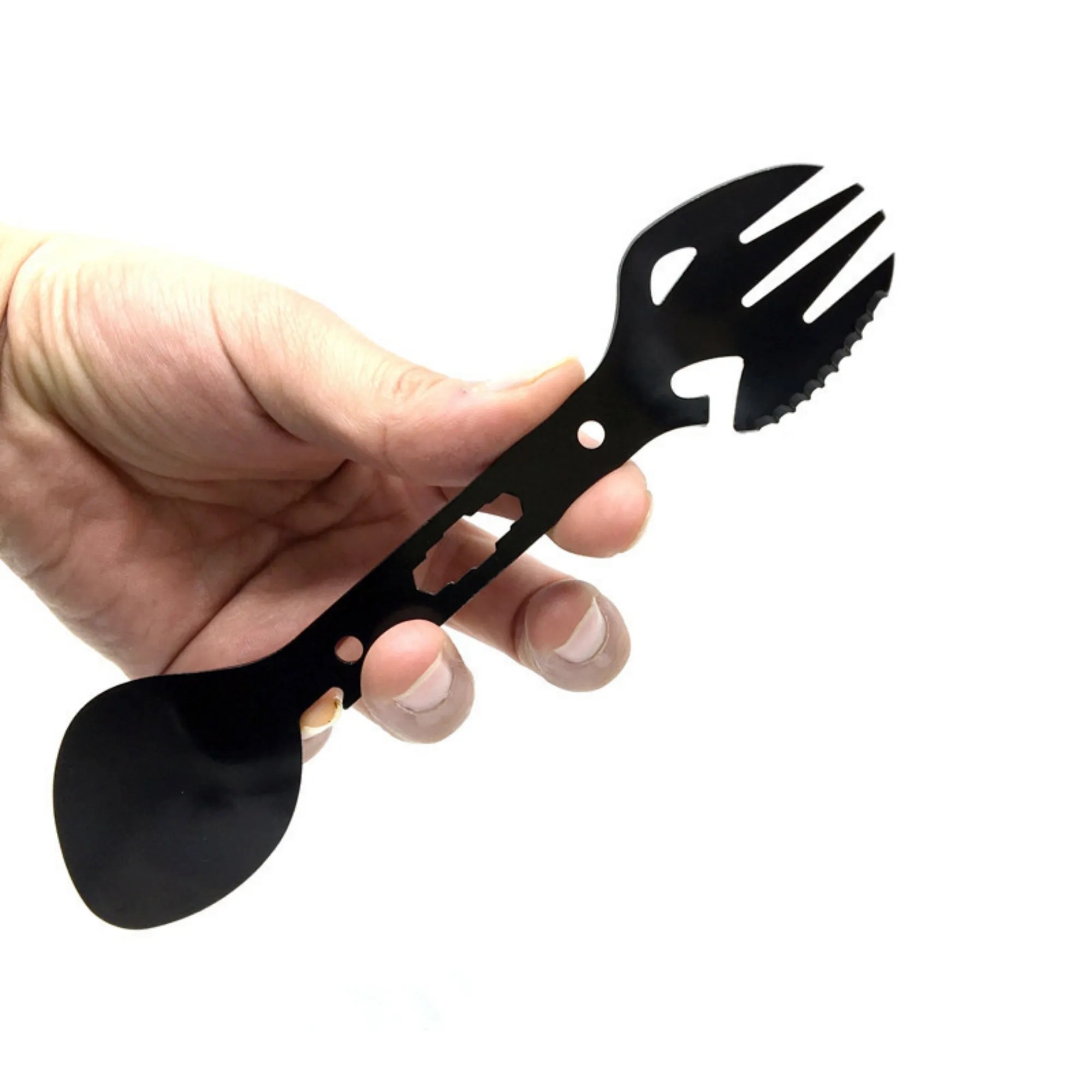 Outdoor Camping Fork Spoon Wrench 5