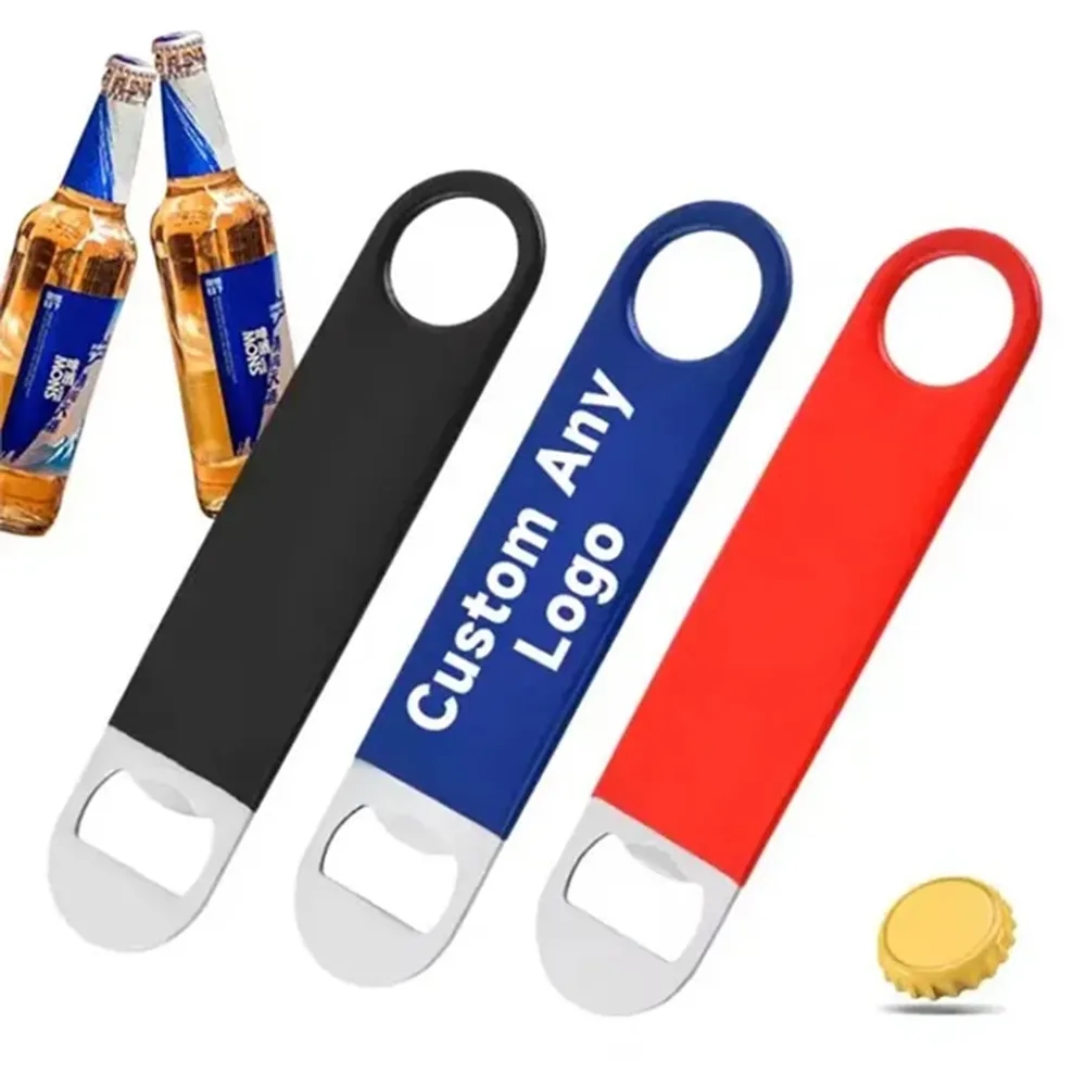 Stainless Steel Flat Bottle Opener 4