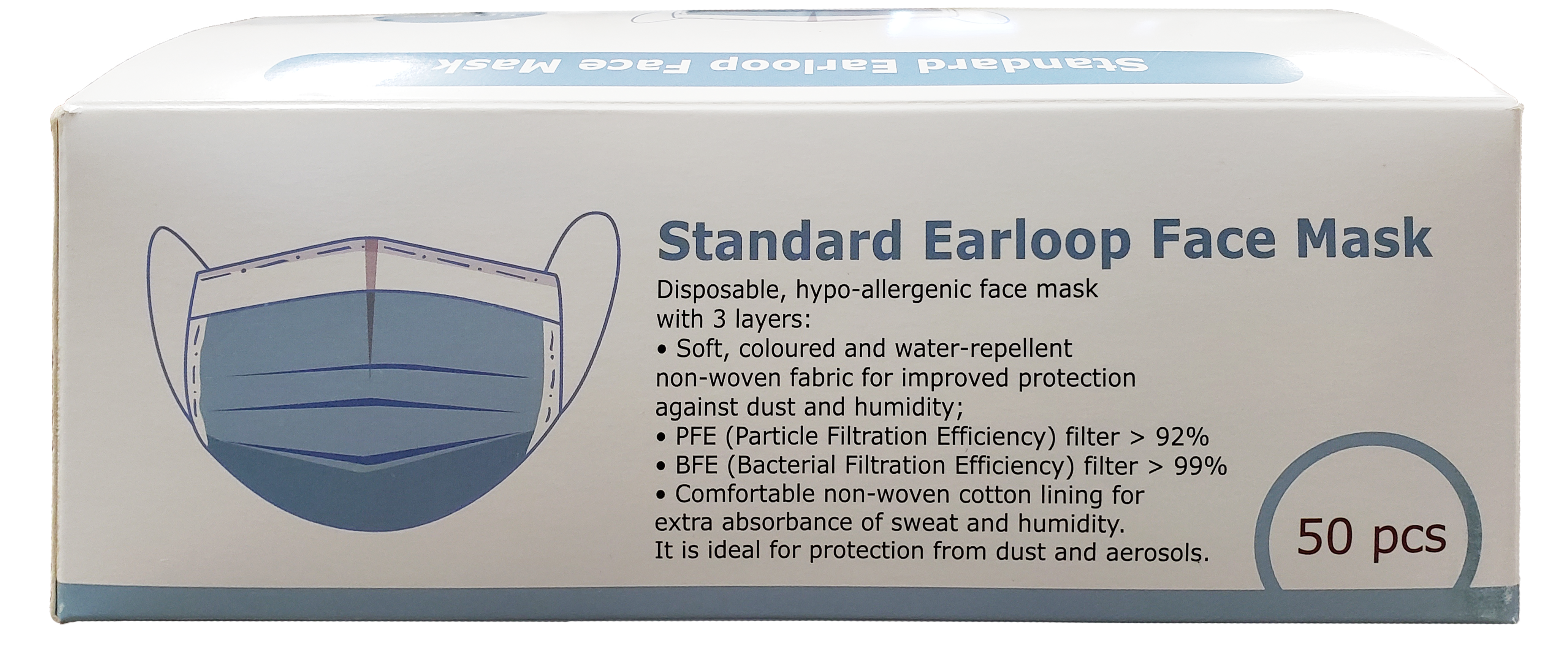 Pleated Disposable Masks 10