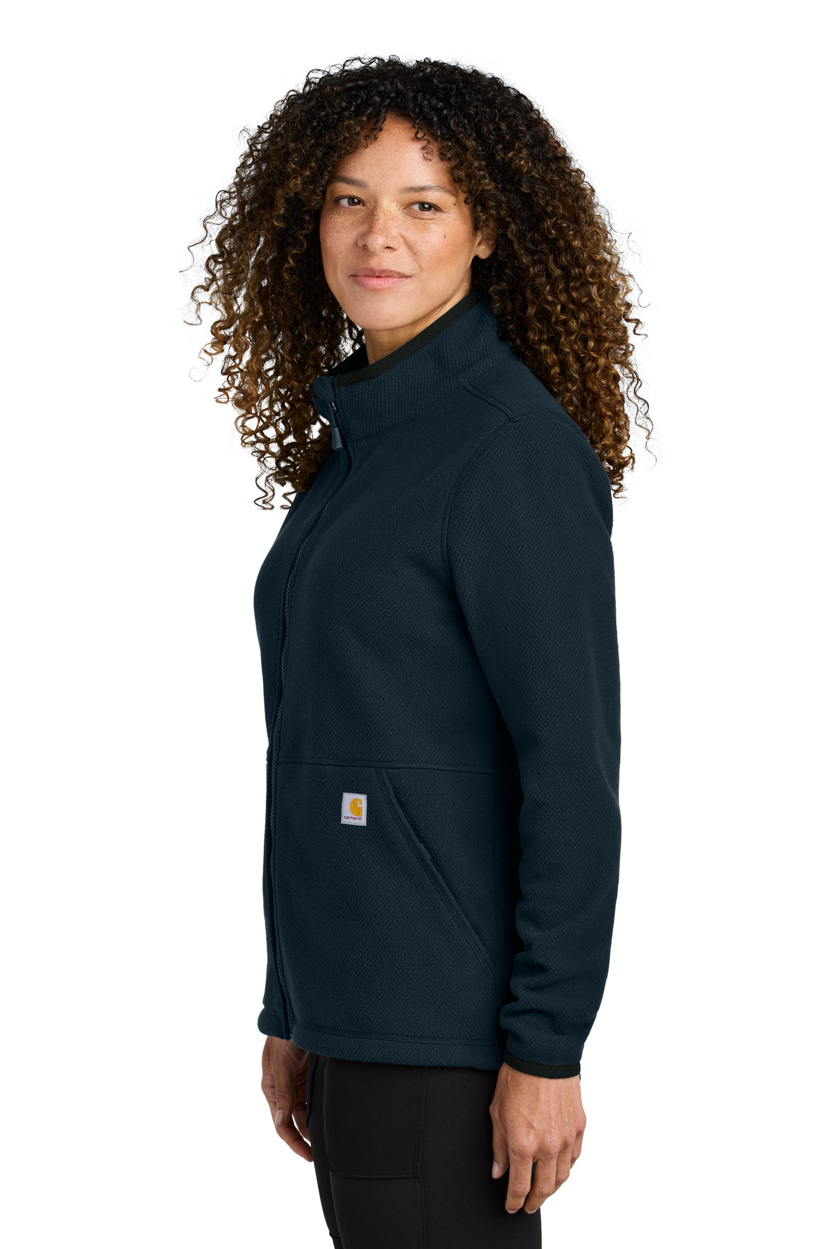 Carhartt® Women's Textured Full-Zip Fleece Jacket 1
