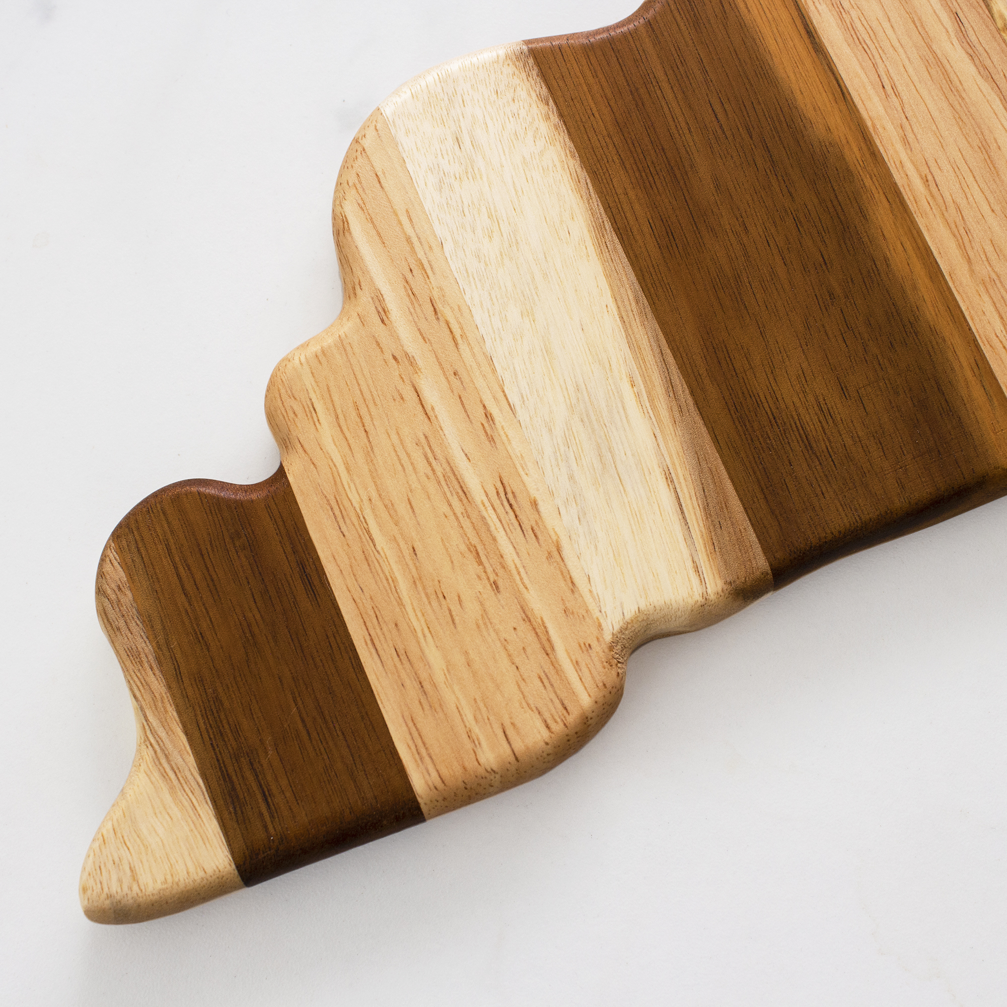 Rock & Branch® Shiplap Series Kentucky State Shaped Wood Serving and Cutting Board 6