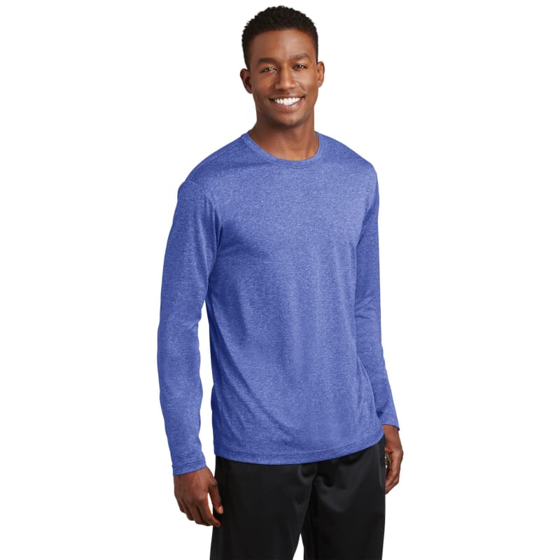 Sport-Tek Long Sleeve Heather Contender Tee. 6