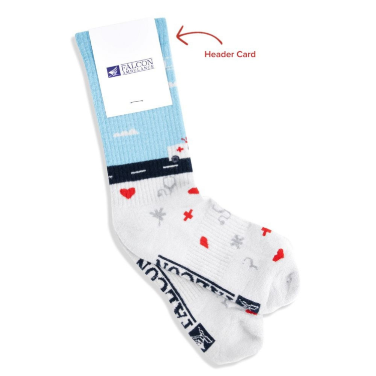 Cotton Athletic Crew - Nurse Socks - Healthcare 4