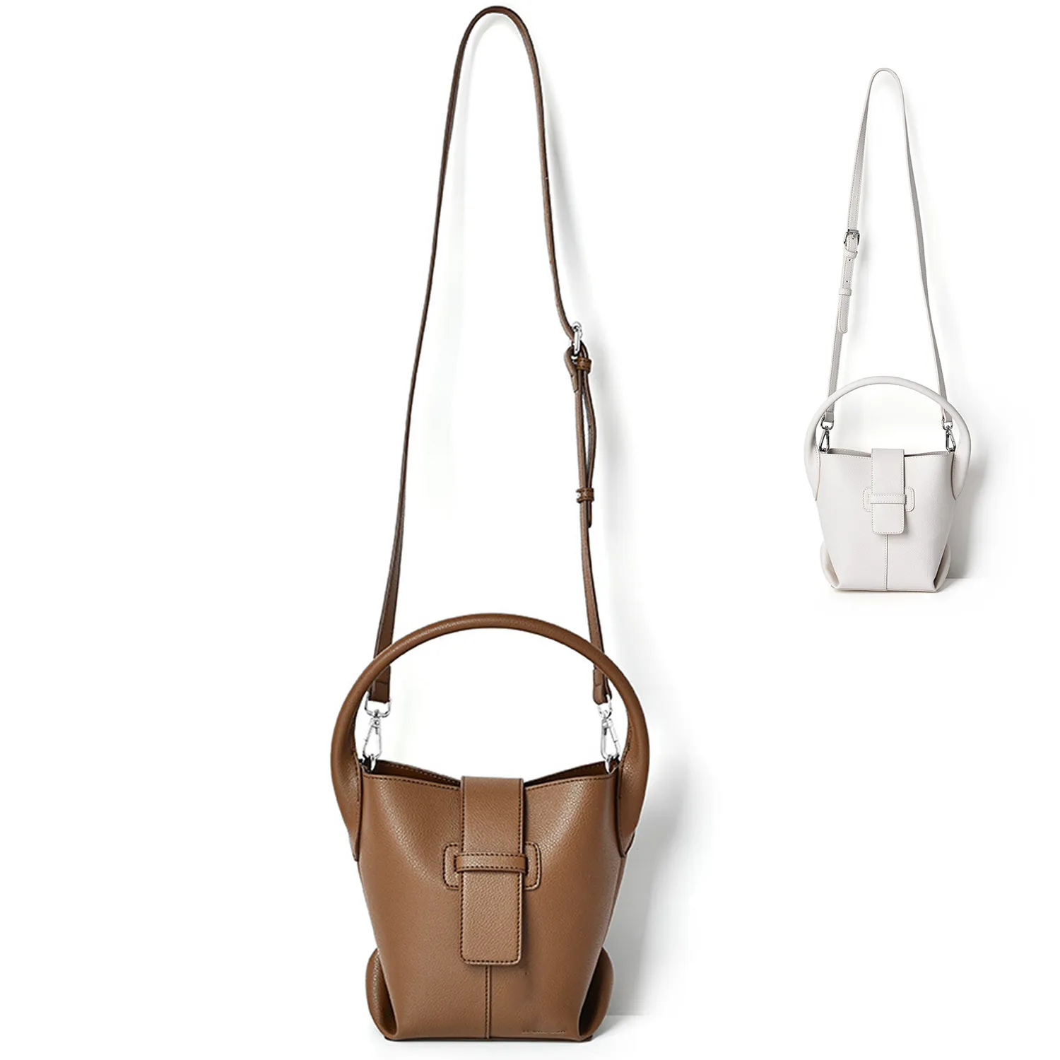 The Bucket PU Bag for Women 4