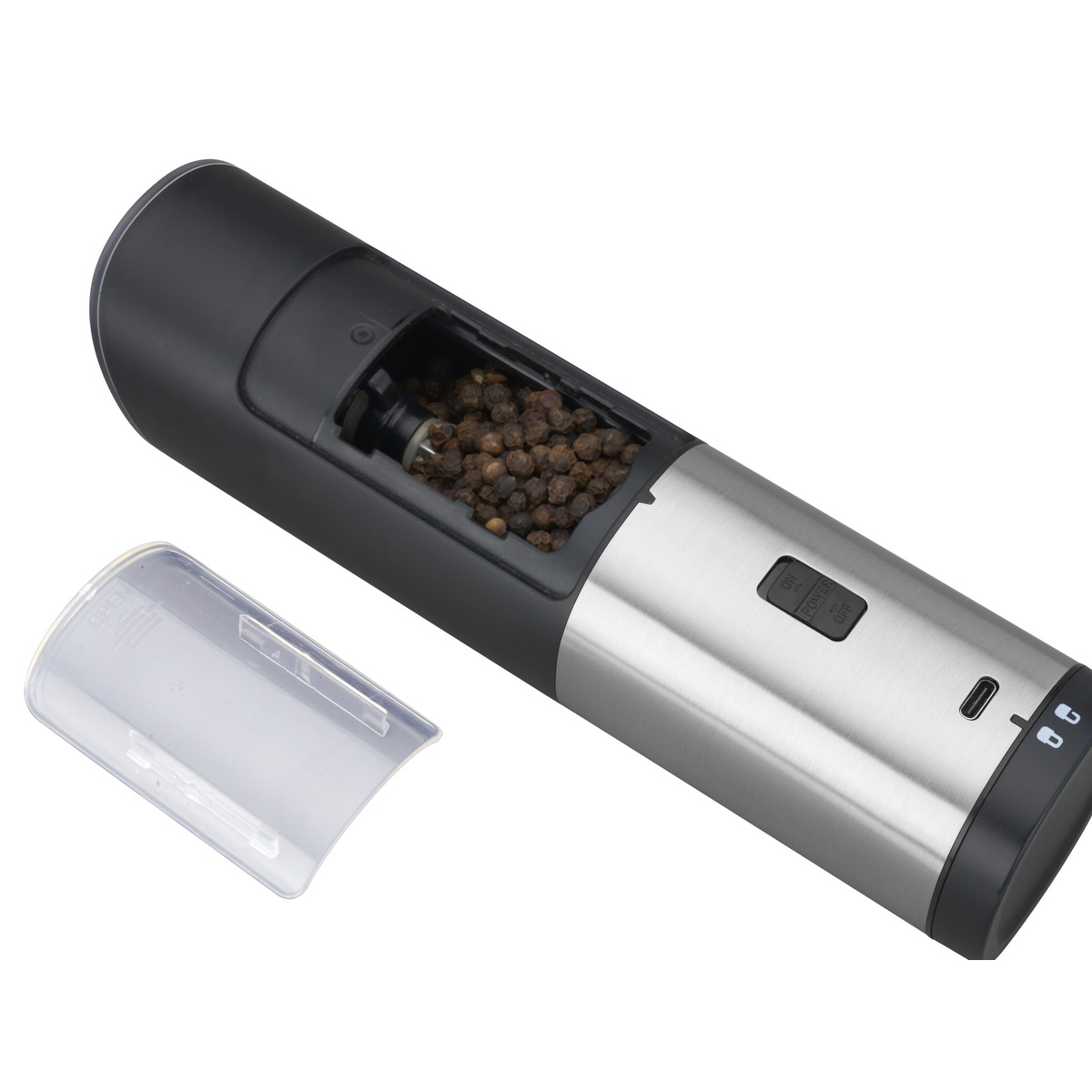 Rechargeable Salt or Pepper Spice Grinder 7