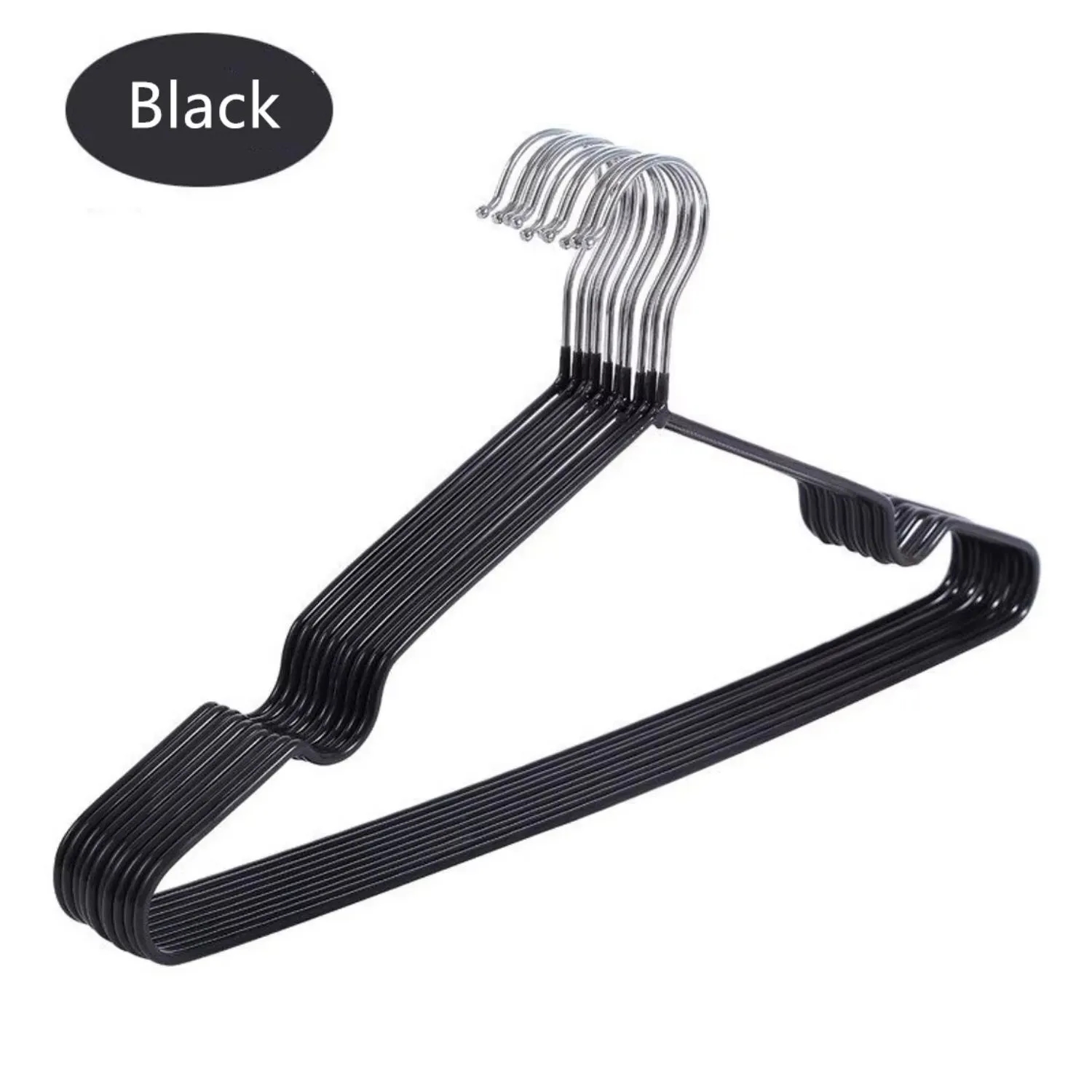 Metal Reinforced Simple Non-Slip Clothing Rack 9