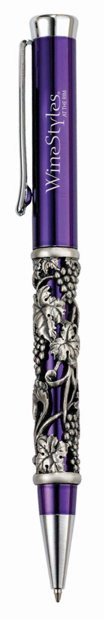 Irvine Grapevine Barrel Twist Action Ballpoint Pen