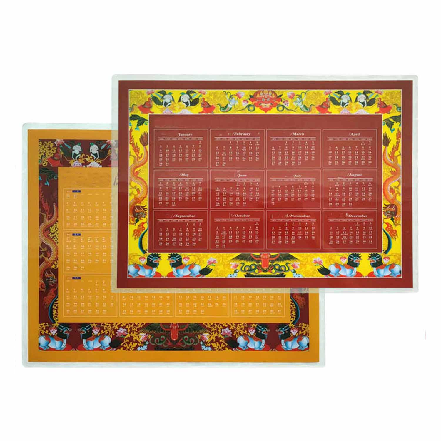 PVC transparent personalized table mat 1