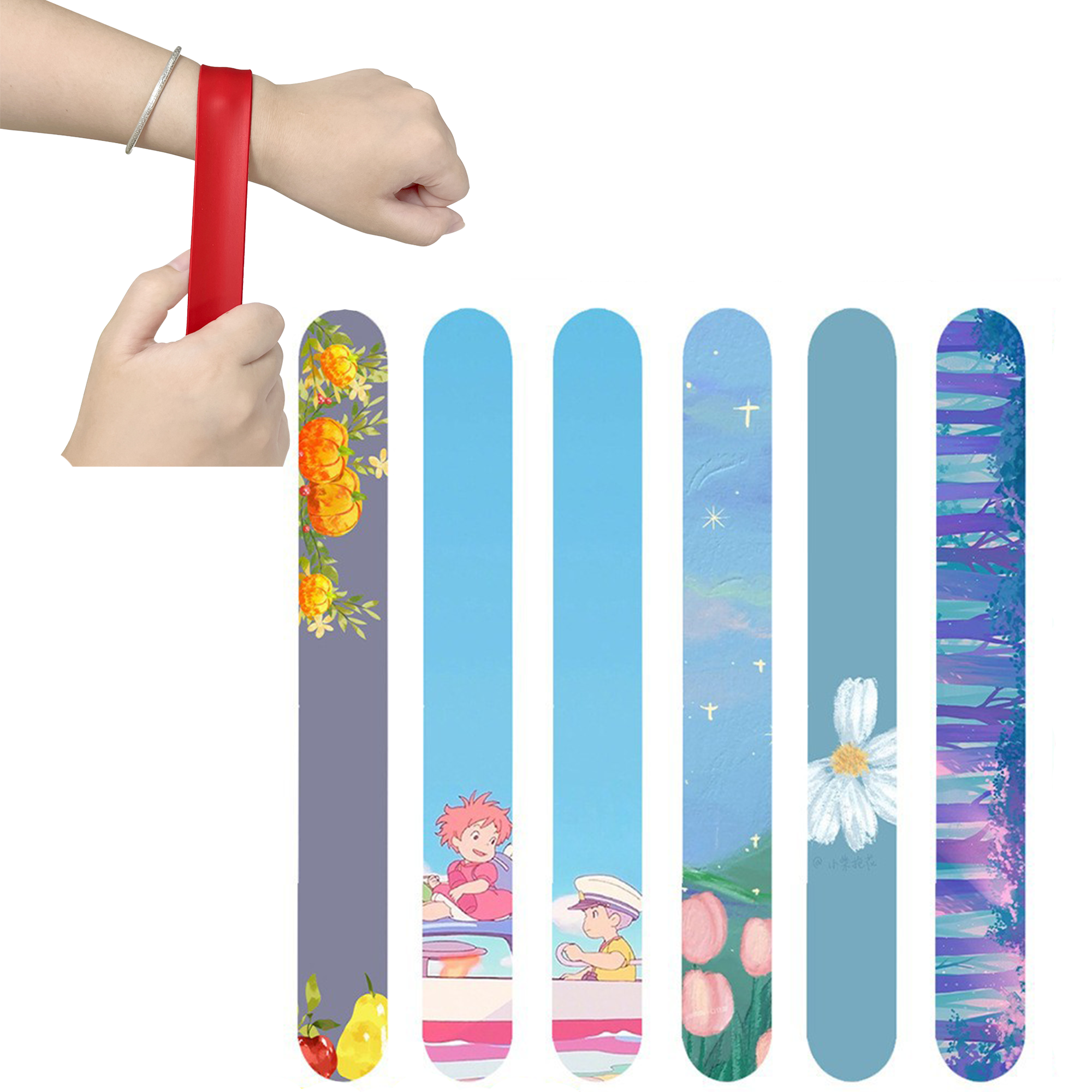Soft Silicone Slap Wristband 2