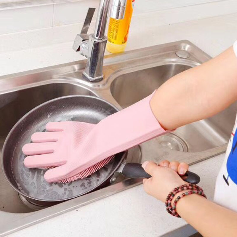 Silicone multifunctional gloves 1