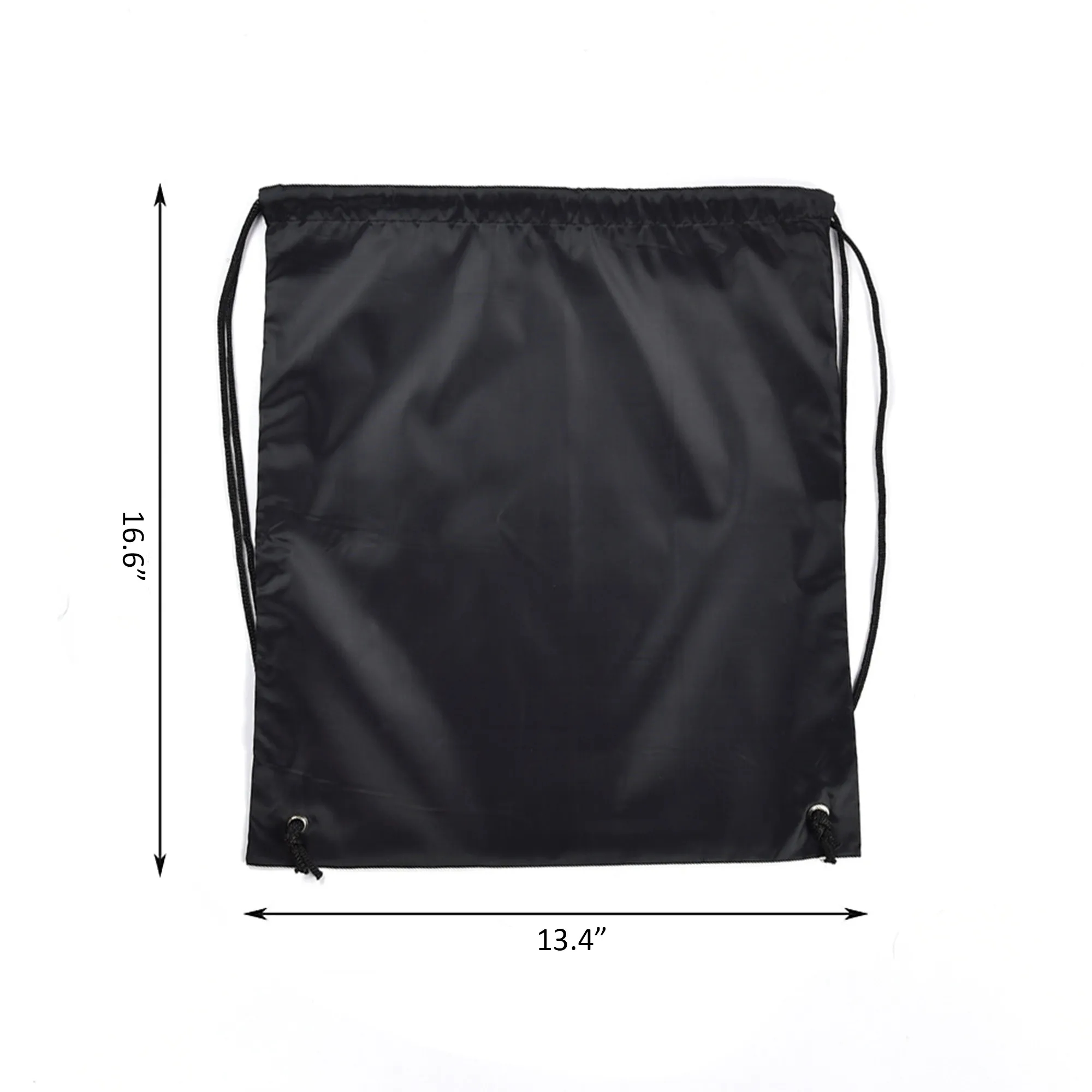 210D Polyester Drawstring Sports Backpack 12