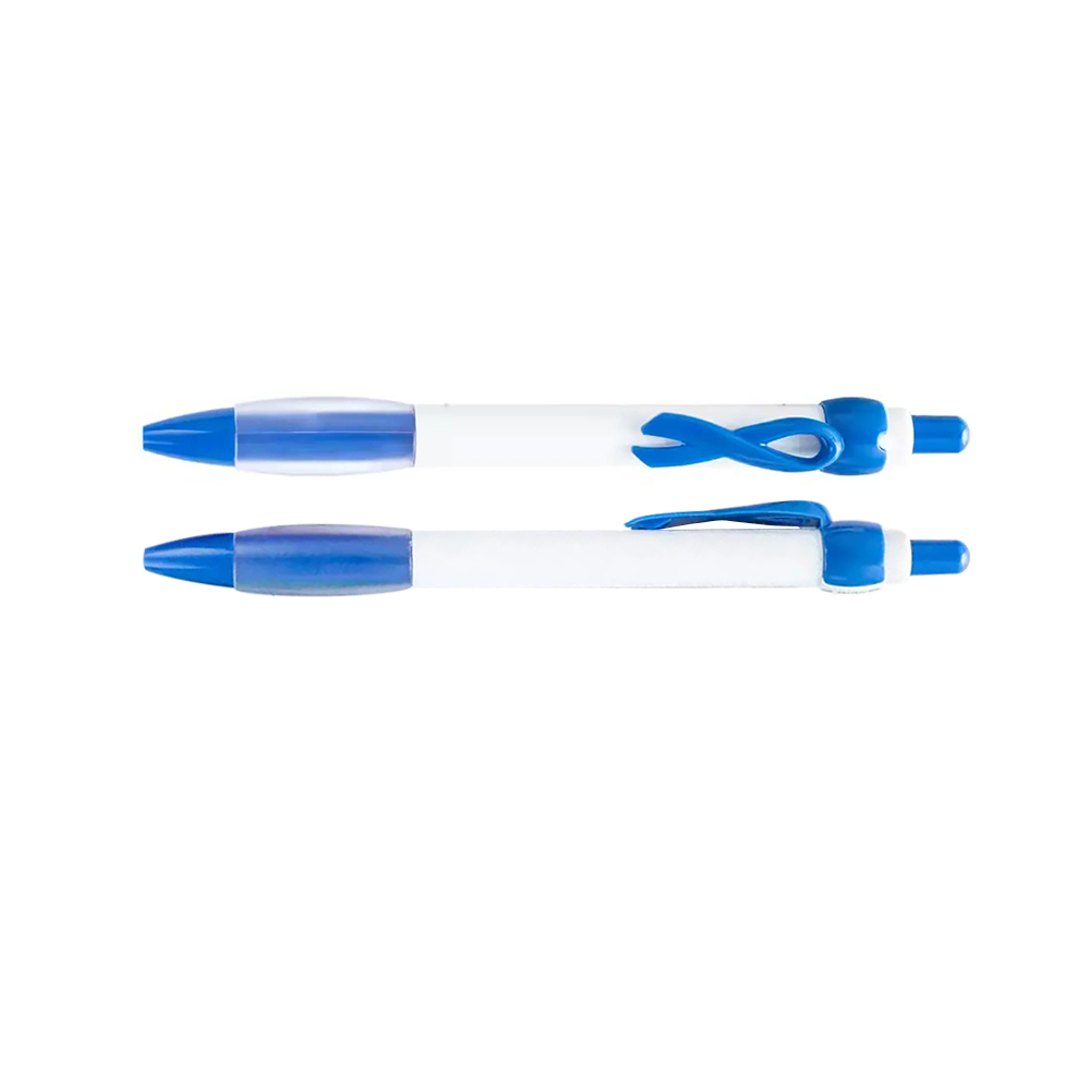 Breast Cancer Pen With Ribbon Clip Ball Pen 17
