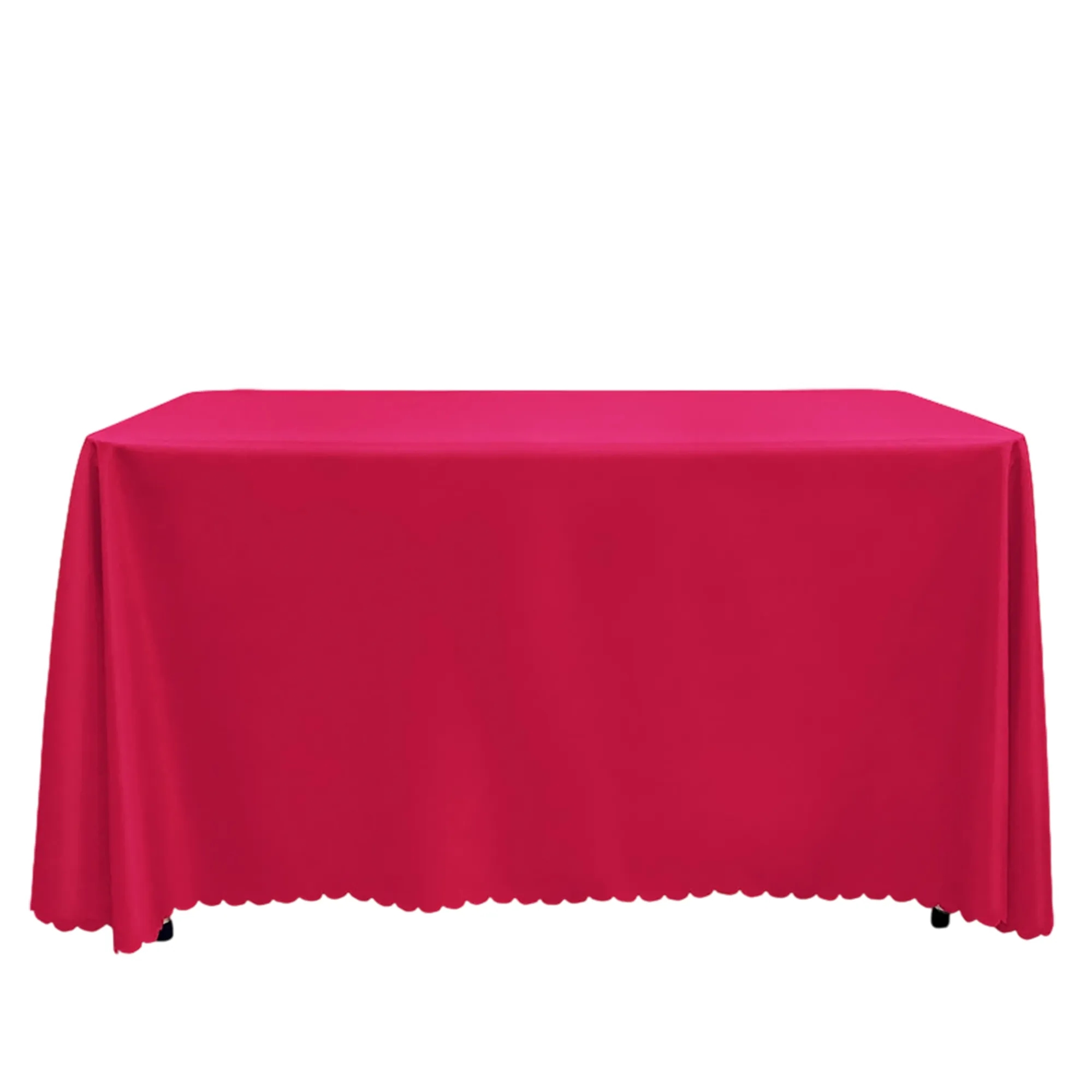 Fitted Polyester Tablecloth for 6ft Rectangle 6
