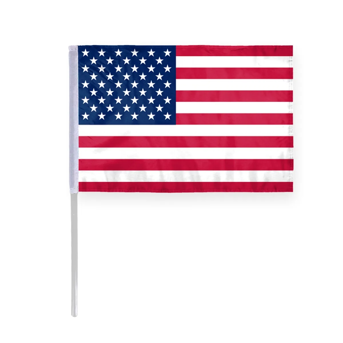 USA Printed Plastic Stick Flags 1