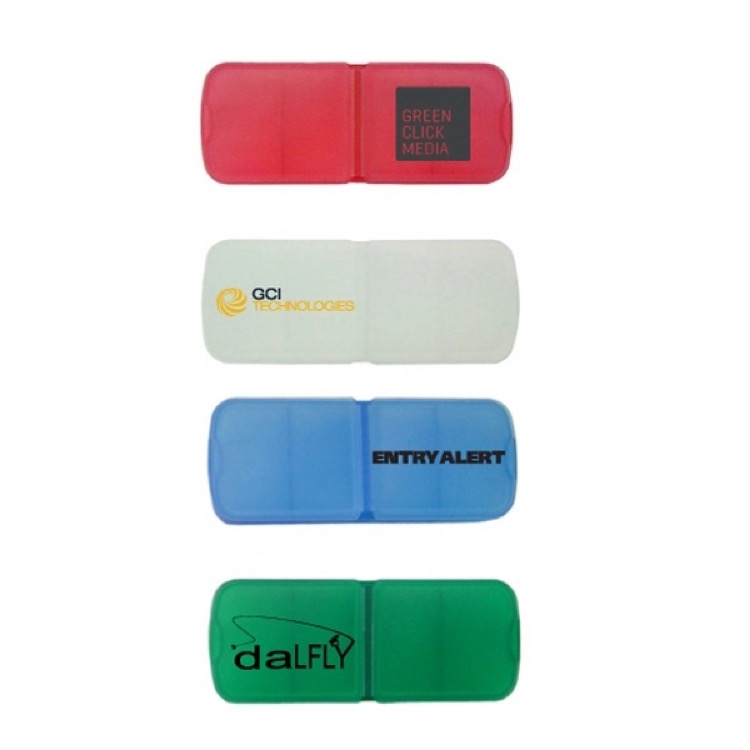 Pill Box with Bandage Dispenser