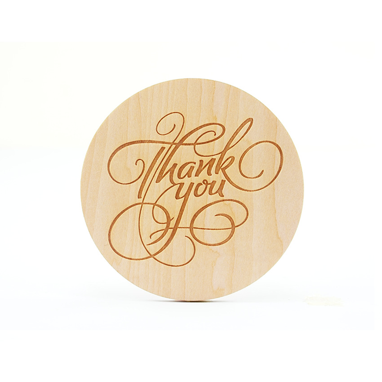 Round Wooden Coaster 7