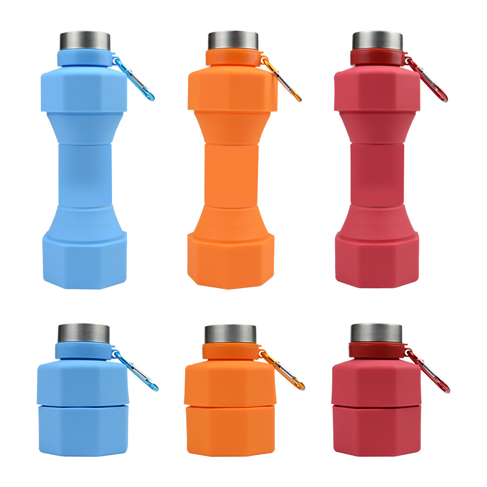 Silicone Dumbbell Water Bottle 1