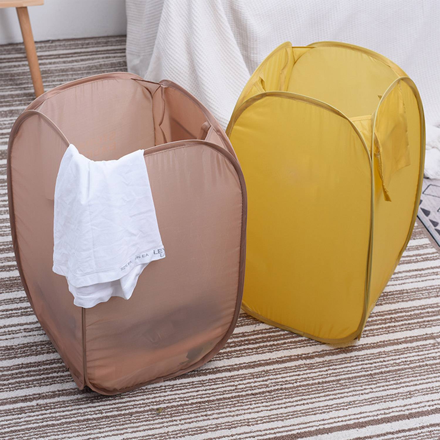 Foldable Household Laundry Bag Storage Basket 5