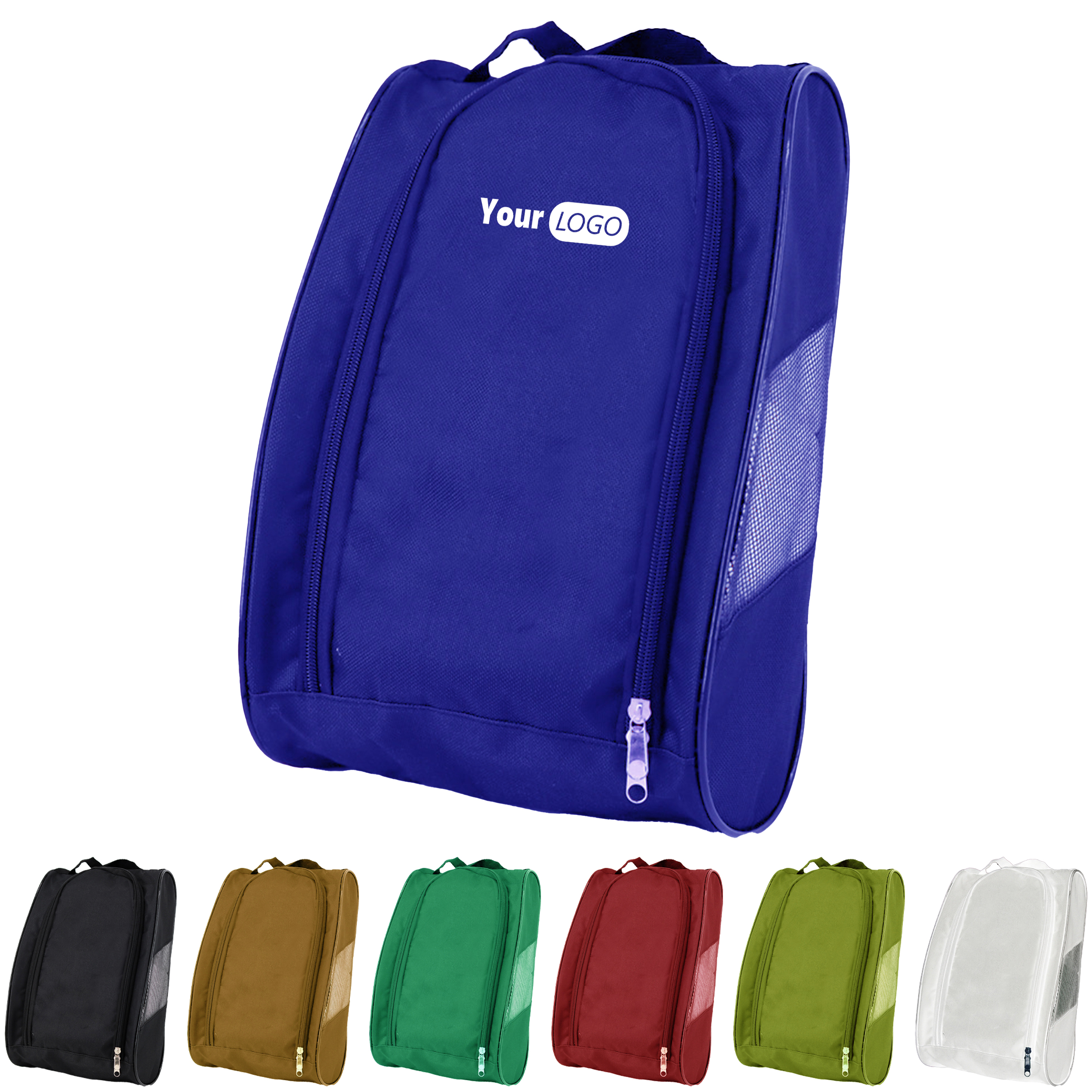 Oxford Cloth Shoe Bag ?C Waterproof With Zipper And Ventilation 2