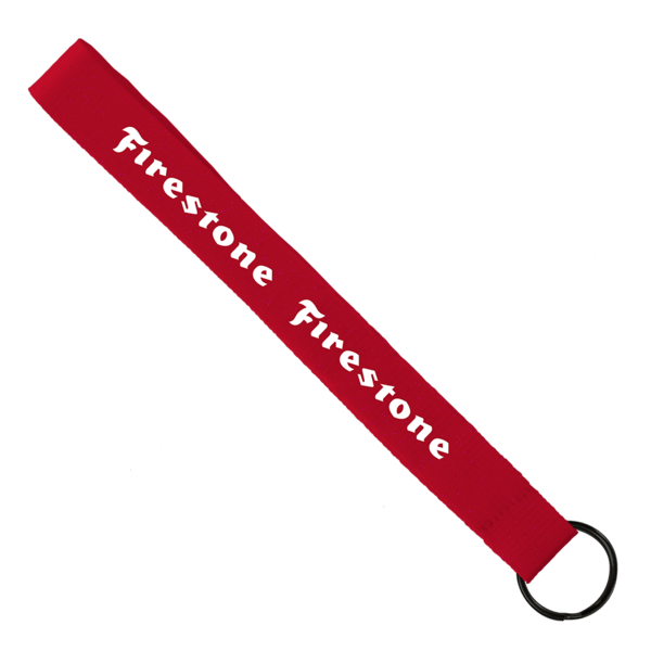 3/4" Sewn Polyester wrist Keychain with Metal Split-Ring 20