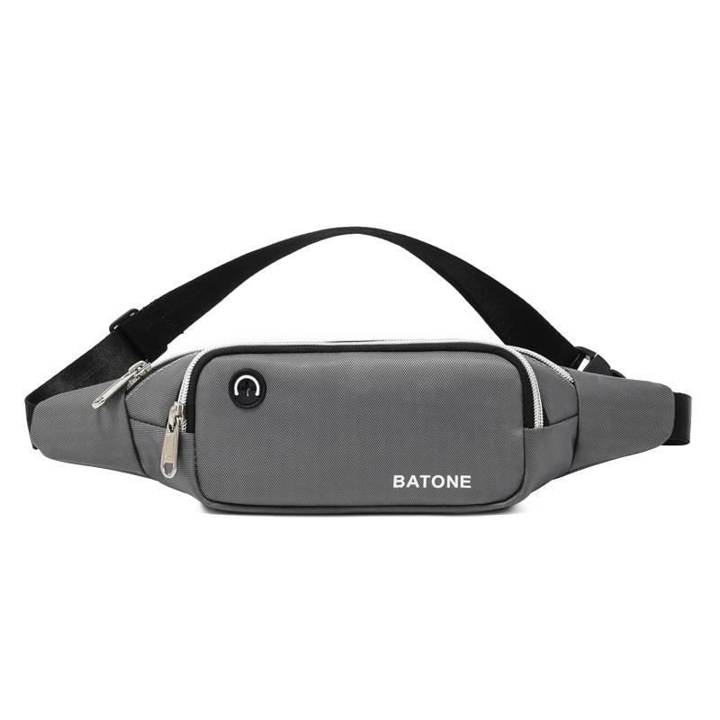 Oxford Sports Fanny Pack Belt Bag With Earphone Port 6