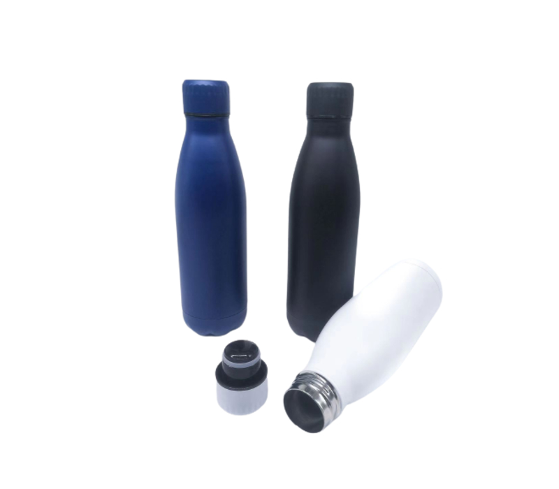 Matte Stainless Steel Water Bottle, 17 oz. 4