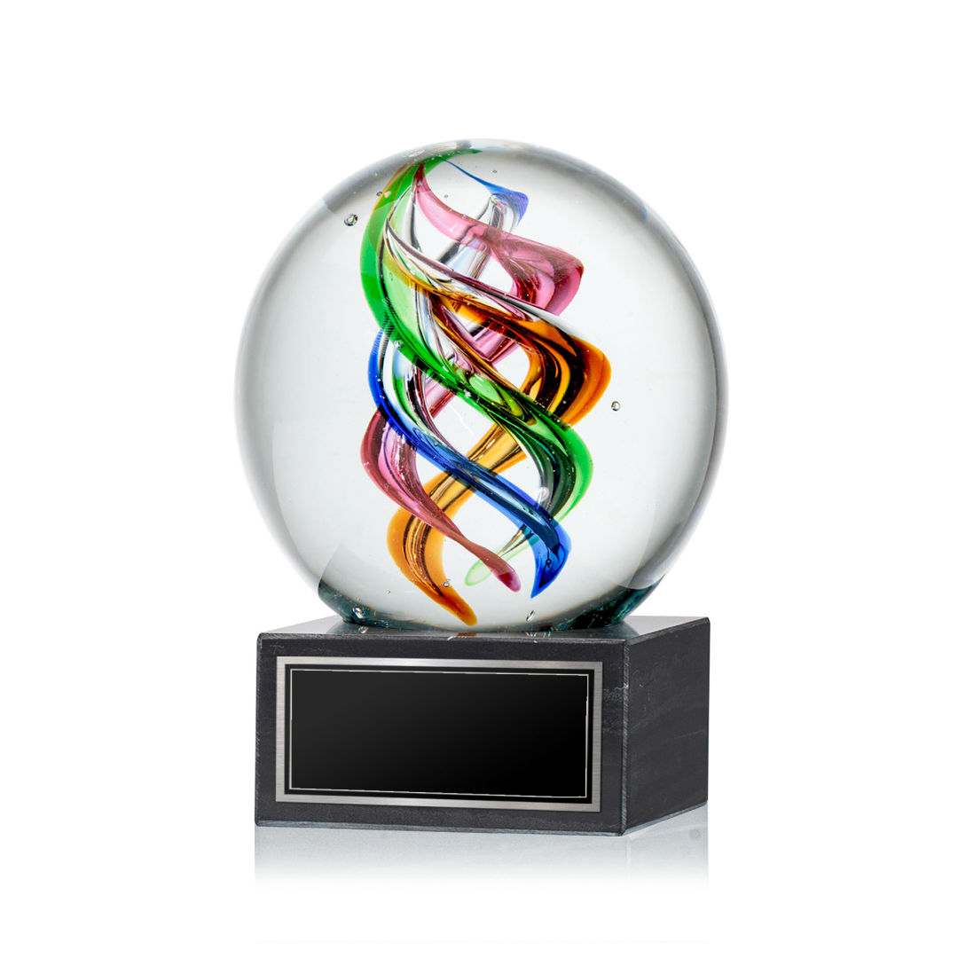 Galileo Award on Square Marble Base 4