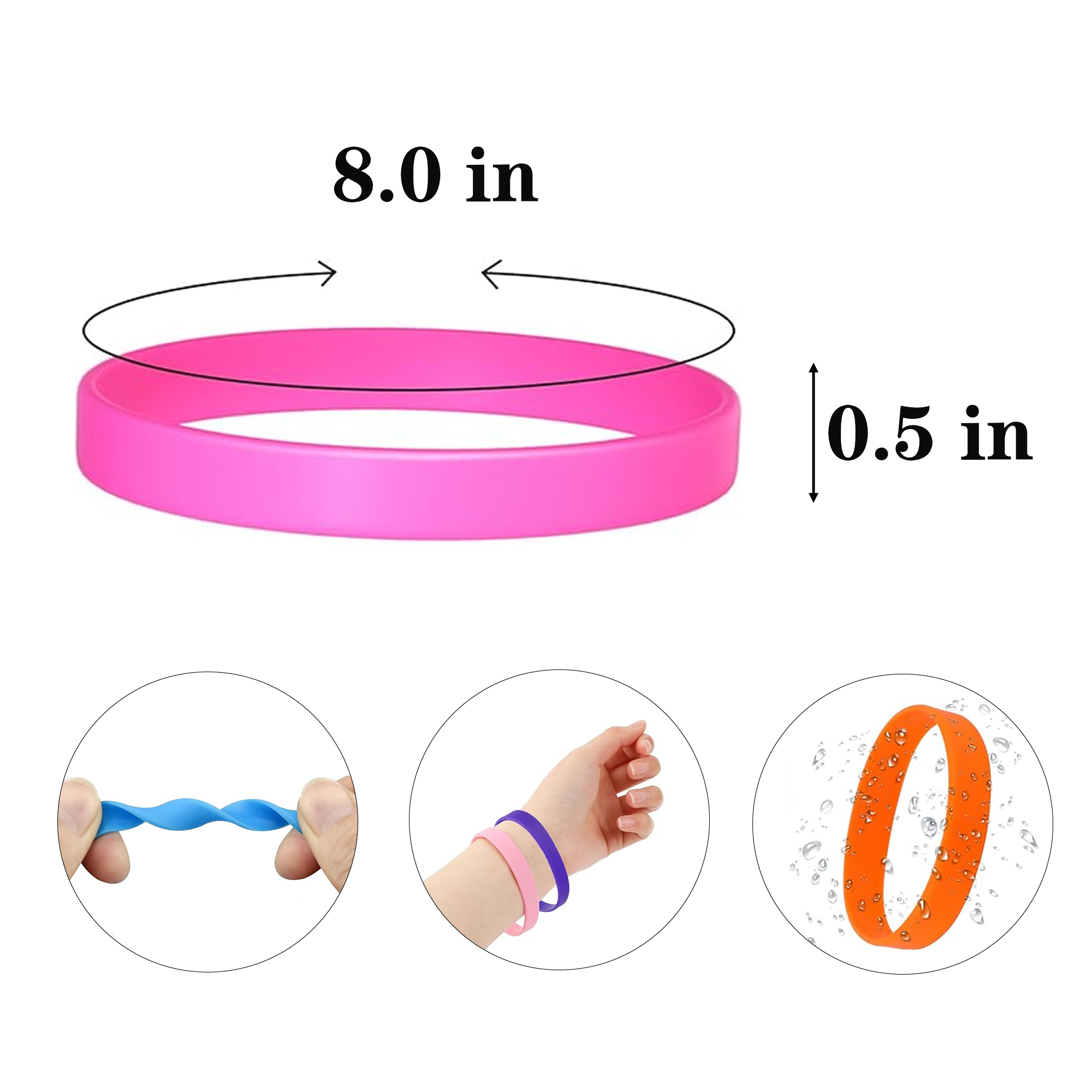 Colorful Silicone Bracelet 4