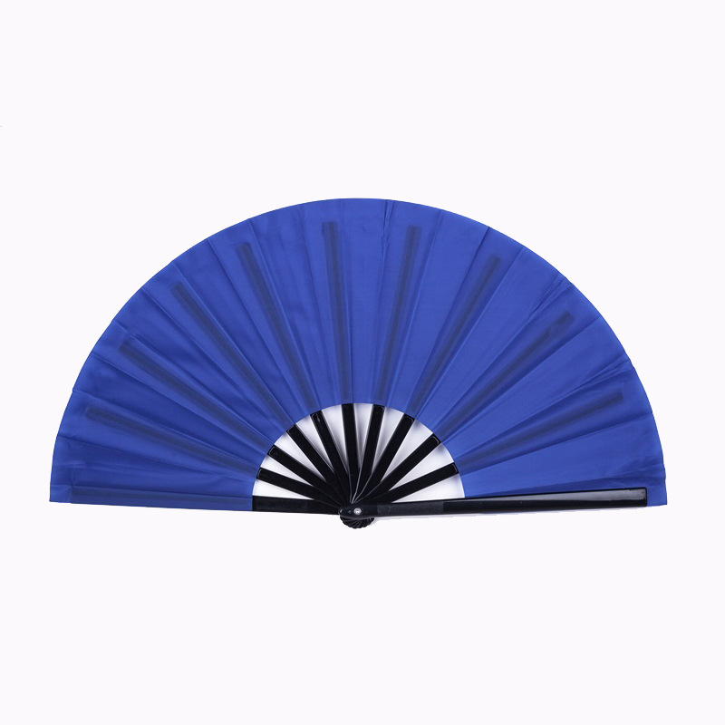 Portable Plastic Kungfu Dancing Fan Full Color 4