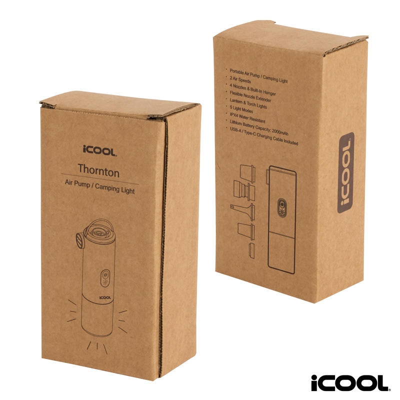 iCOOL Thornton Air Pump / Camping Light 11