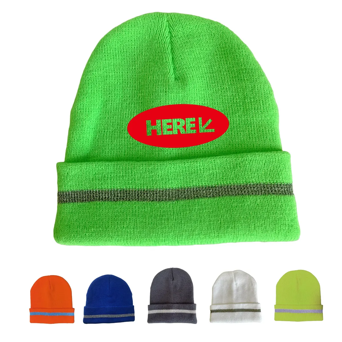 Reflective Knitted Hat 1