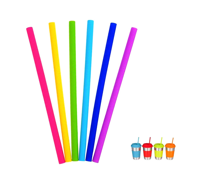 Eco-friendly Reusable Silicone Straw 6