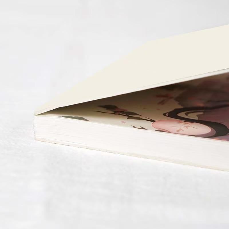 Exposed Spine Blank Notebook 3