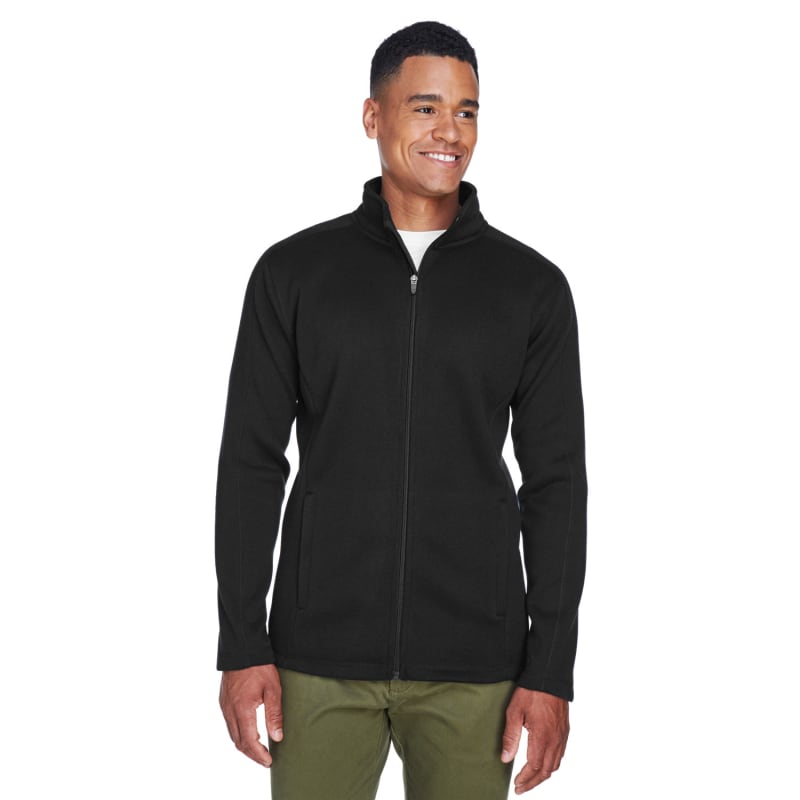 Devon & Jones Men's Bristol Full-Zip Sweater Fleece Jacket 7