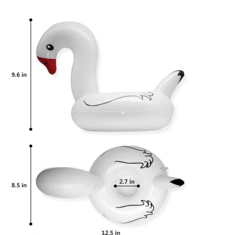 Swan Inflatable Coasters/Drink Holder 3