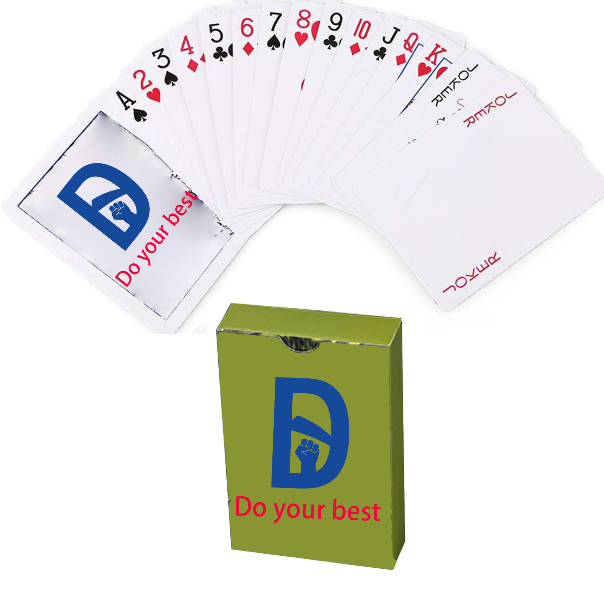 Full Color 3.82"x2.36" Playing Cards 1