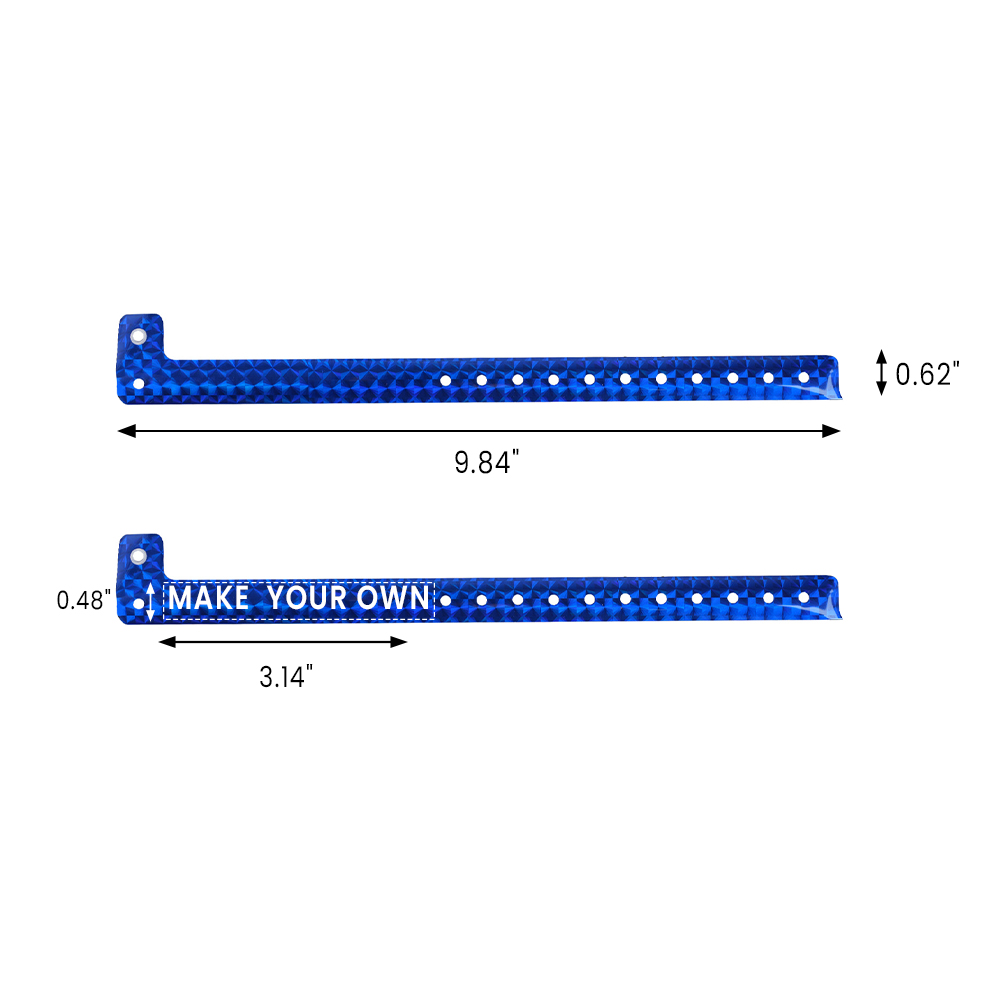 Disposable Laser Holographic Identification Bracelet 9