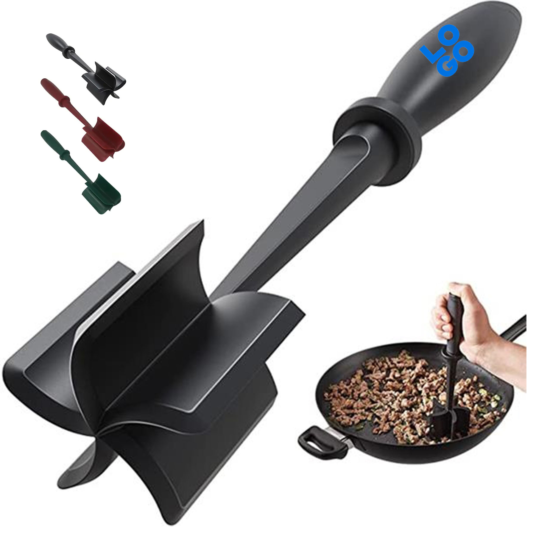 Heat Resistant Meat Masher 2