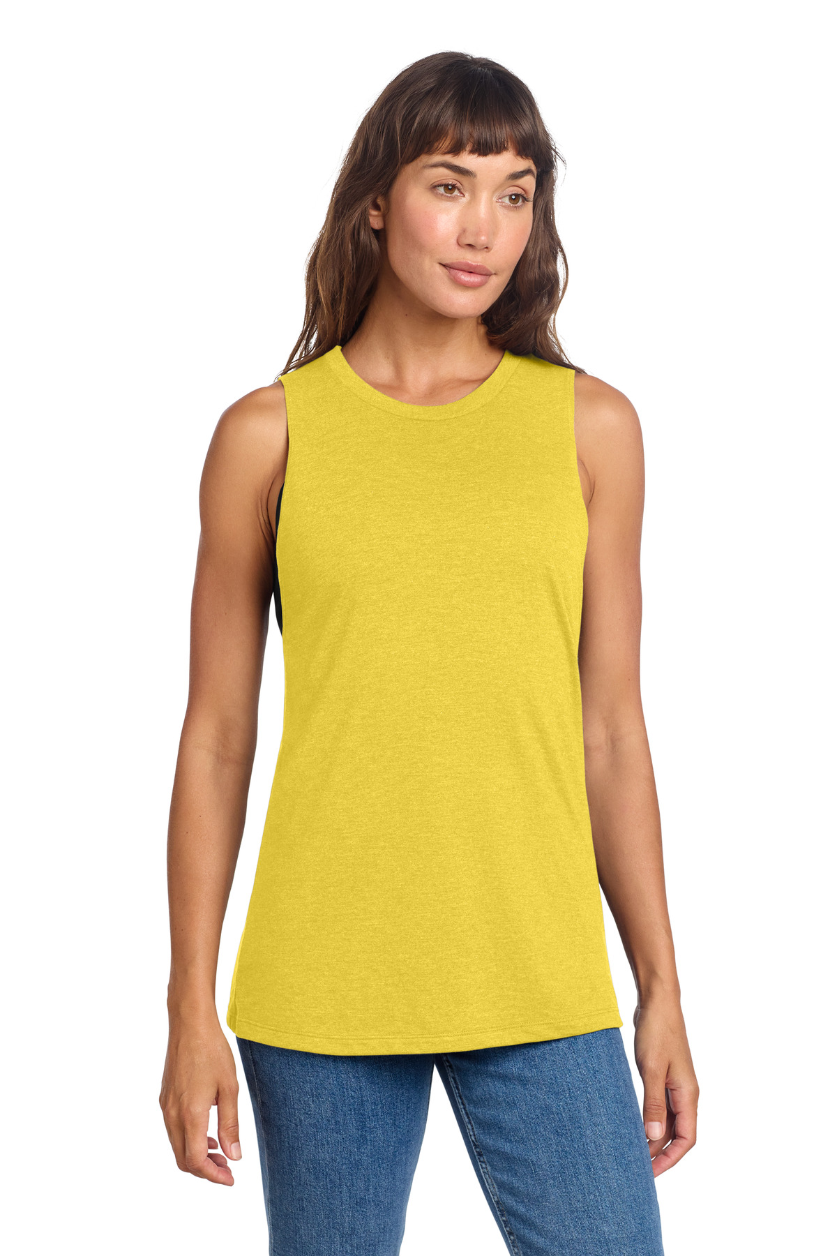 District Women's Perfect Tri Muscle Tank DT153 18