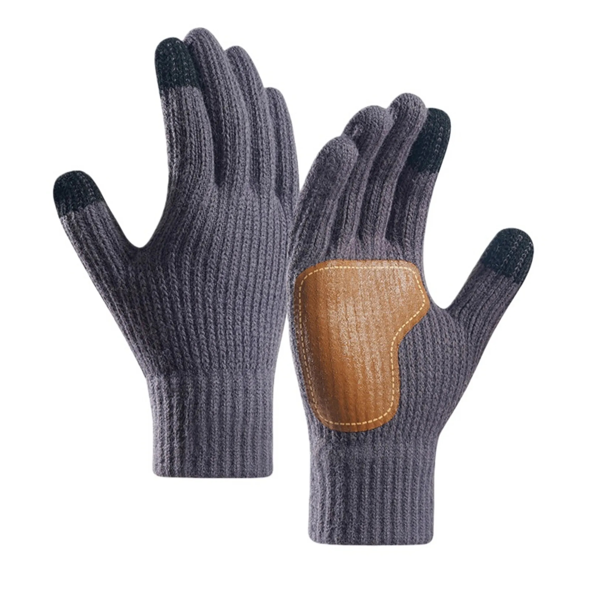 Touchscreen Knit Winter Gloves Grip 14