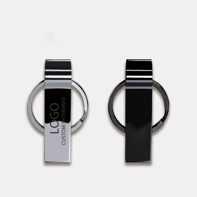 Metal USB Flash Drive with Key Chain 4
