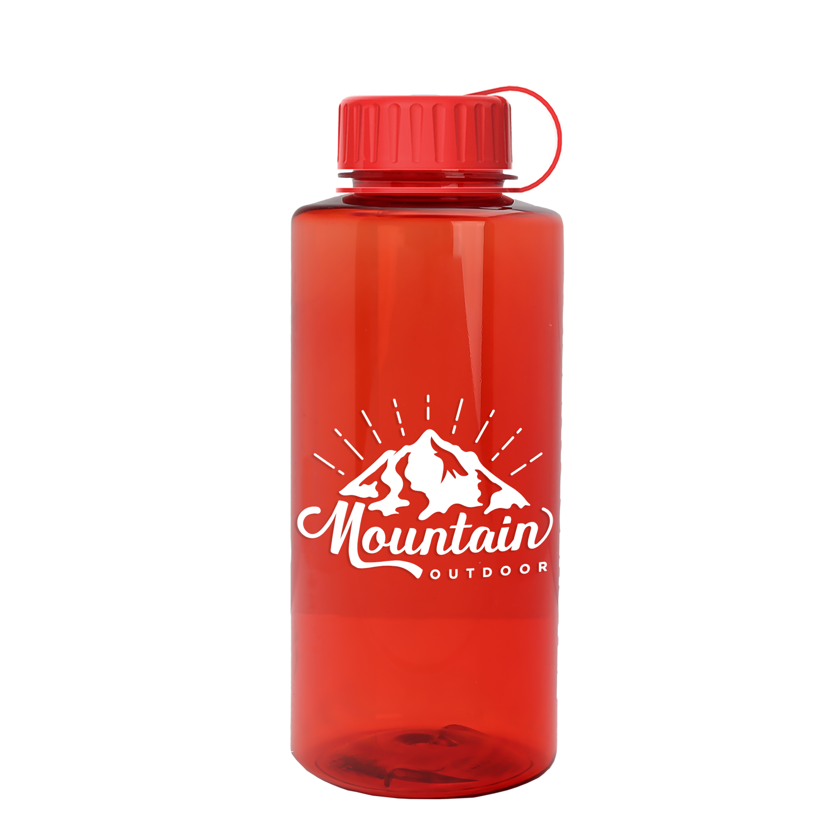 Garyline® Mountaineer Tritan® Bottle with Tethered Lid - 36 oz. 373