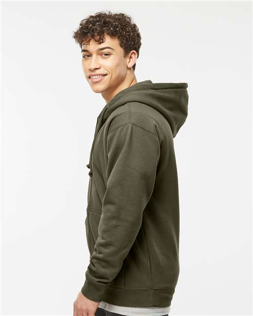 Unisex Heavyweight Full-Zip Hooded Sweatshirt - IND4000Z 13