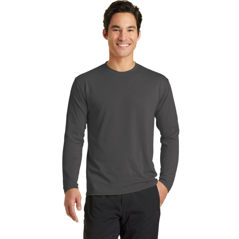 Port & Company Long Sleeve Performance Blend Tee. 41