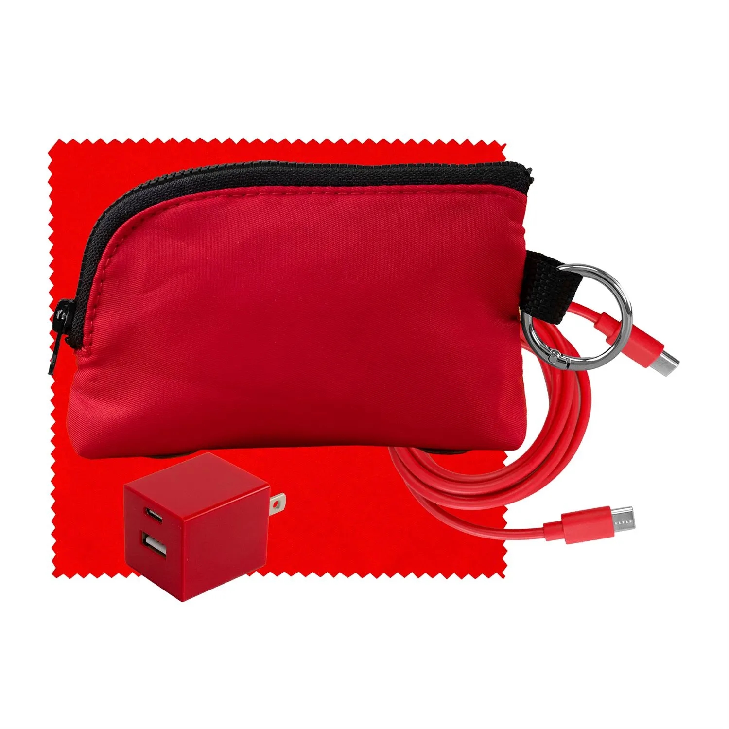 Zip Around A+C to C Cable, Wall & Cloth Set 5