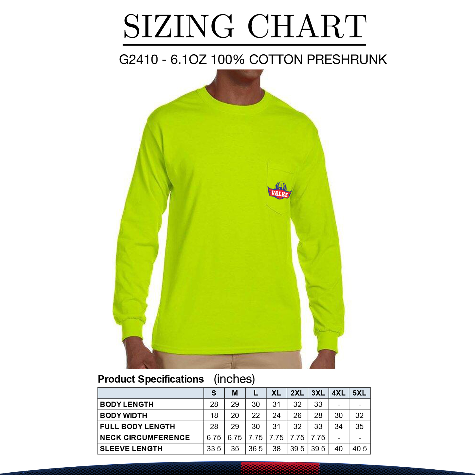 Gildan® 100% Cotton Long Sleeve T-Shirts 4